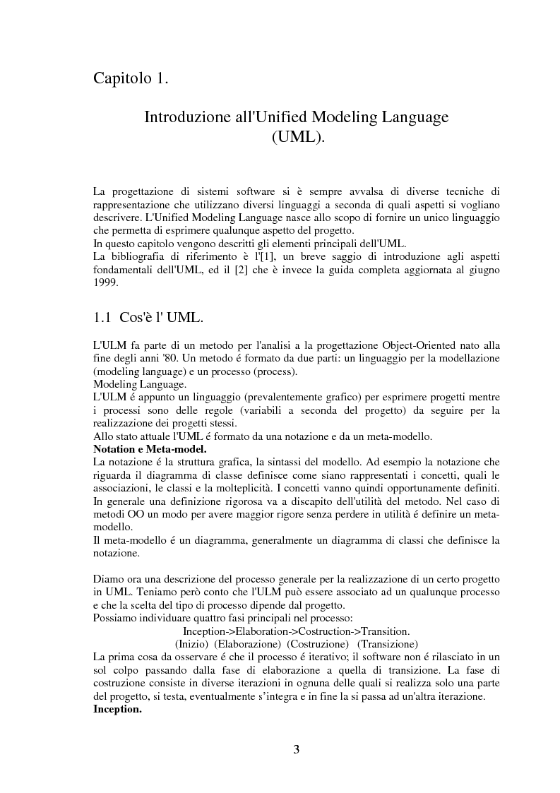 Anteprima della tesi: La modellizzazione di sistemi tolleranti ai guasti con Gspn e Uml e sua applicazione nel progetto Tiran, Pagina 3