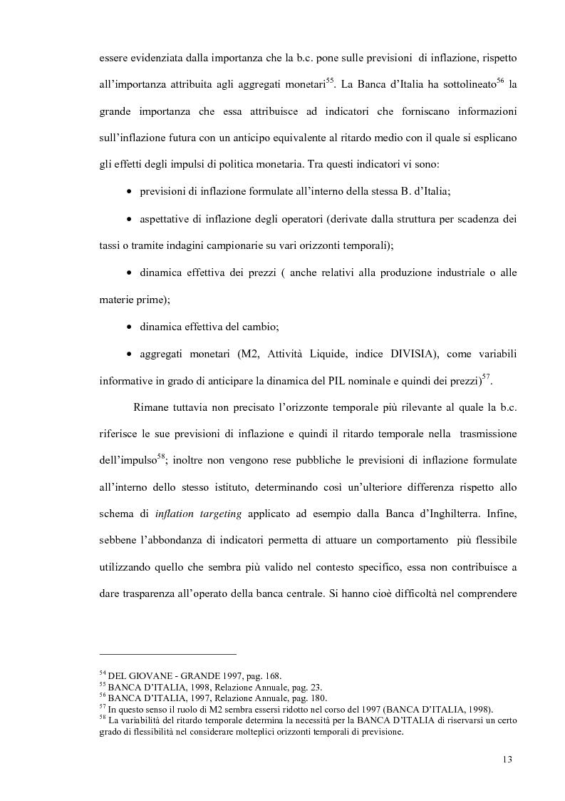 Anteprima della tesi: Un modello econometrico per l'analisi e la previsione dei tassi d'interesse nel mercato monetario, Pagina 17