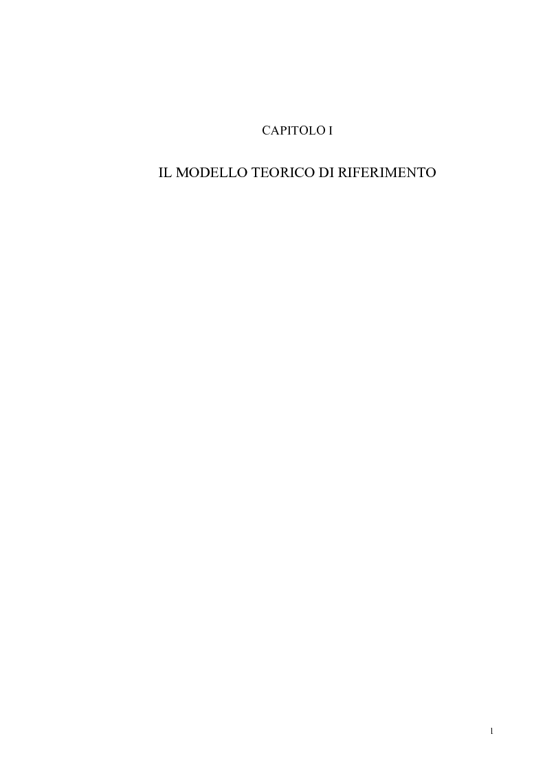Anteprima della tesi: Un modello econometrico per l'analisi e la previsione dei tassi d'interesse nel mercato monetario, Pagina 5