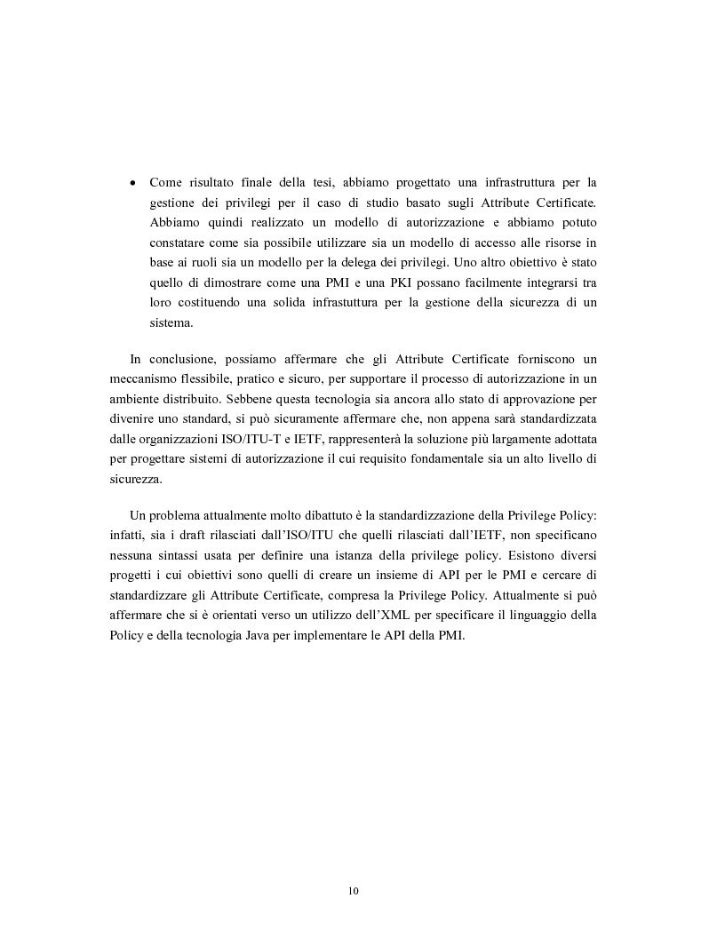 Anteprima della tesi: Progetto di sistemi di autorizzazione: un caso di studio per la Pubblica Amministrazione, Pagina 11