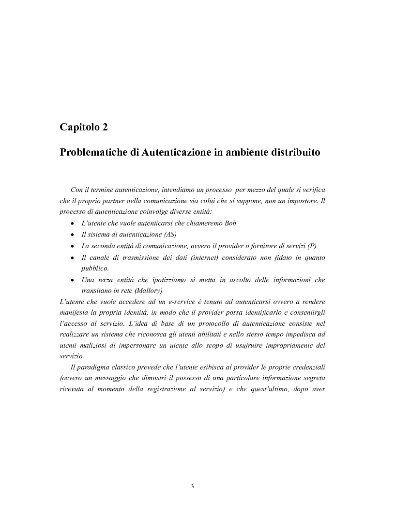 Anteprima della tesi: Progetto di sistemi di autorizzazione: un caso di studio per la Pubblica Amministrazione, Pagina 4