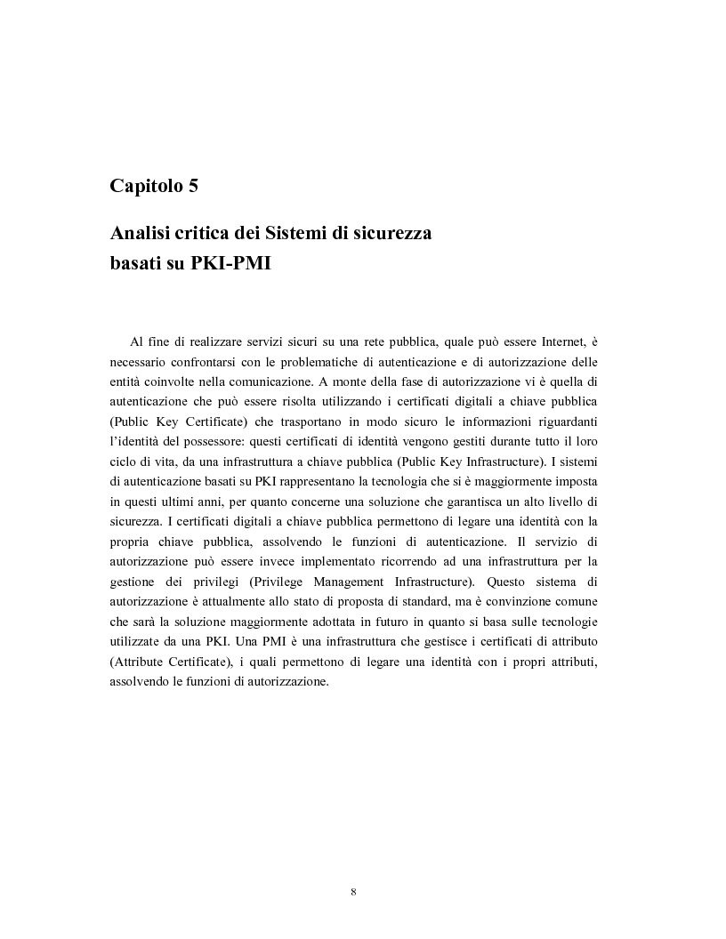 Anteprima della tesi: Progetto di sistemi di autorizzazione: un caso di studio per la Pubblica Amministrazione, Pagina 9