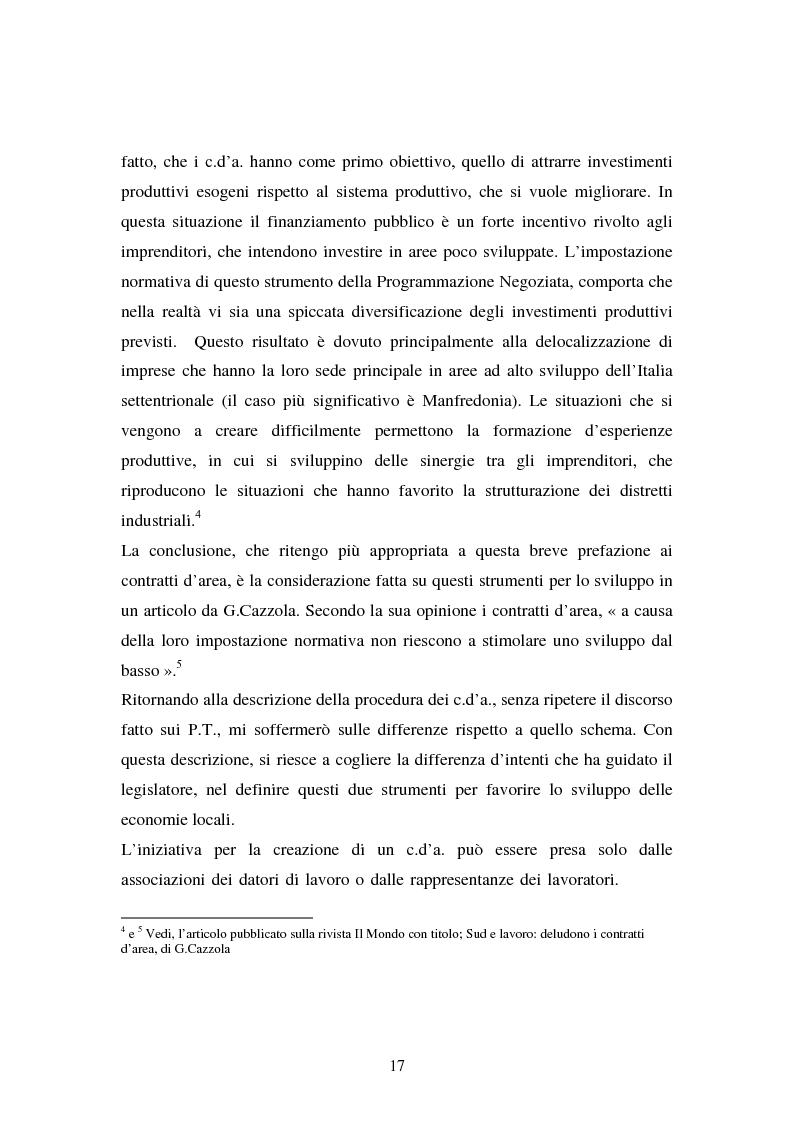 Anteprima della tesi: Le esperienze dei patti territoriali e la concertazione locale. Il caso Trieste., Pagina 15