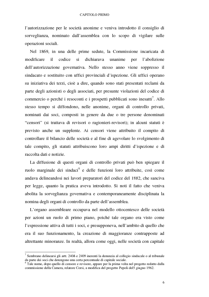 Anteprima della tesi: I mutamenti della revisione contabile alla luce del testo unico della finanza, Pagina 6