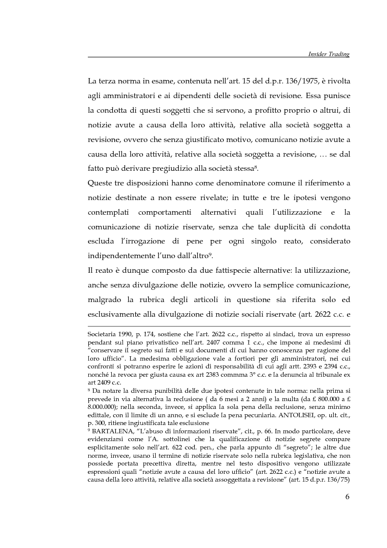 Anteprima della tesi: L'insider trading, Pagina 6
