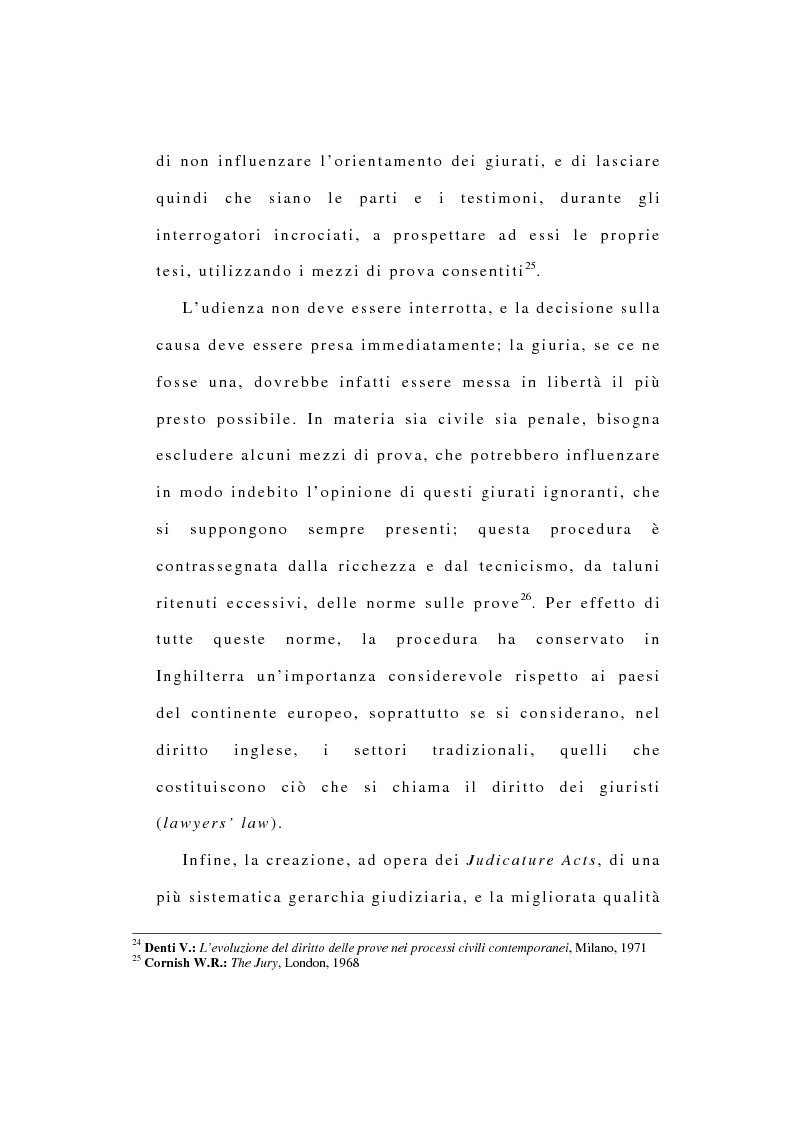 Anteprima della tesi: La riforma dell'ordinamento giudiziario nell'Inghilterra di fine '800, Pagina 13