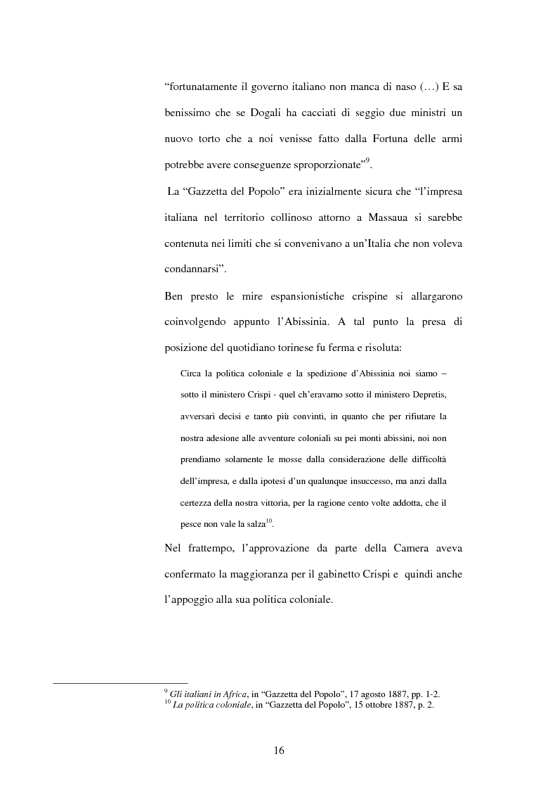 Anteprima della tesi: La Gazzetta del Popolo in età crispina, Pagina 12