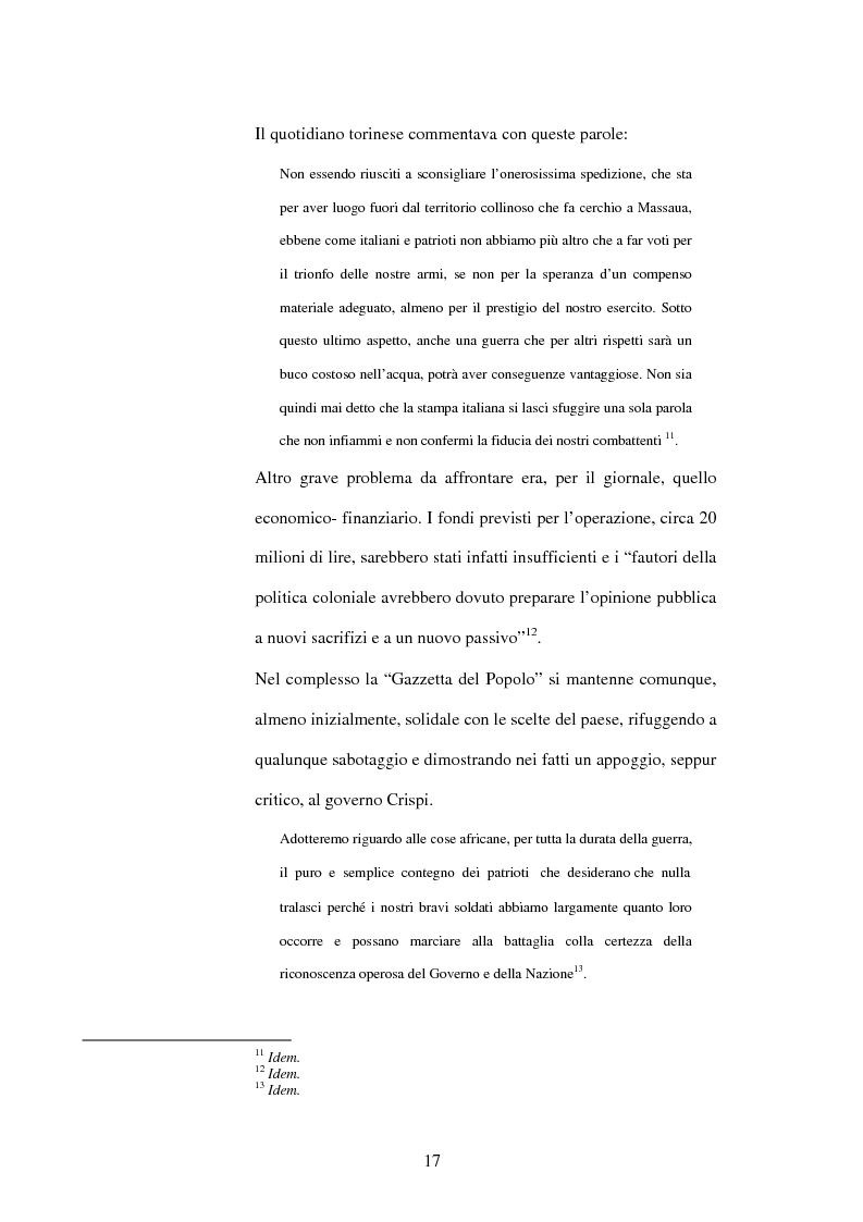 Anteprima della tesi: La Gazzetta del Popolo in età crispina, Pagina 13