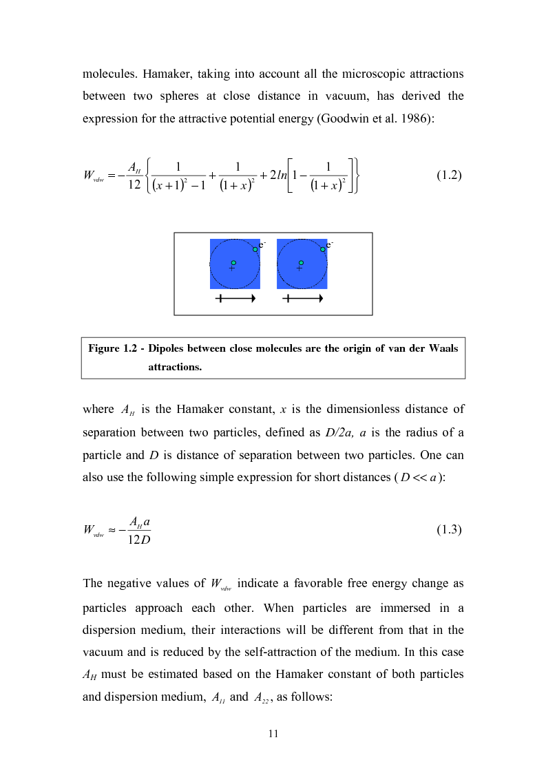 Anteprima della tesi: Gelation of polymer colloids in a mechnically agitated column, Pagina 9
