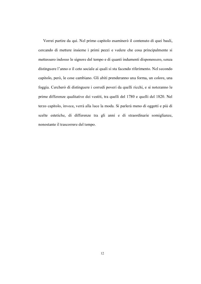 Anteprima della tesi: Mi vesto alla moda. Abbigliamento femminile a Torino tra Antico regime e restaurazione., Pagina 8