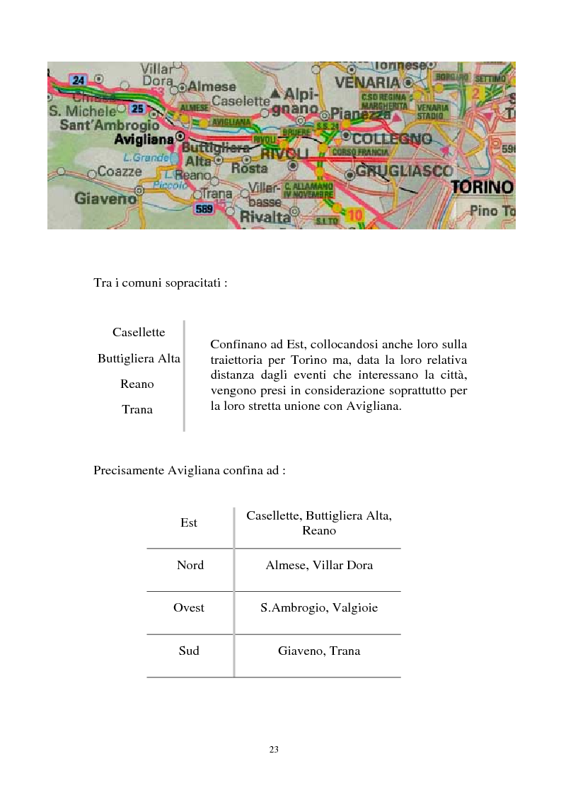 Anteprima della tesi: Il Piano Regolatore Generale di Avigliana (To). Esame della sua formazione, Pagina 10
