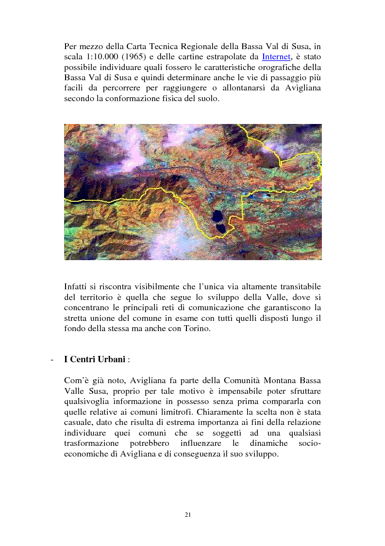 Anteprima della tesi: Il Piano Regolatore Generale di Avigliana (To). Esame della sua formazione, Pagina 8
