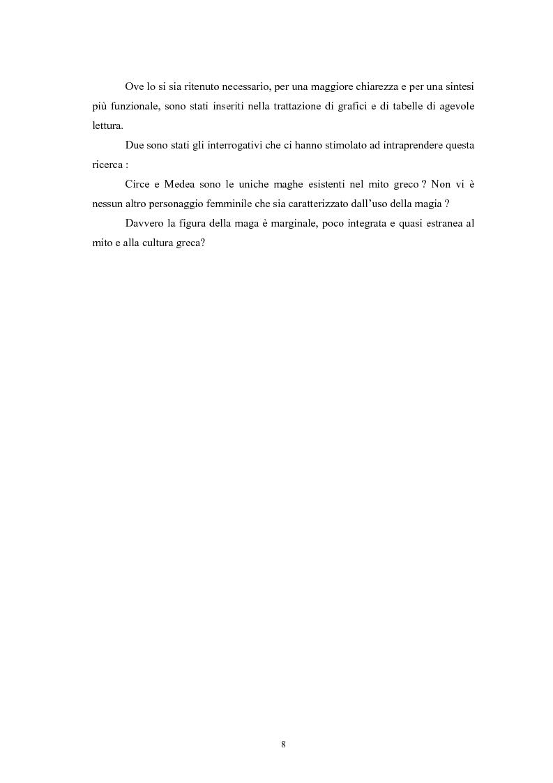 Anteprima della tesi: La figura della maga nel mito greco, Pagina 4