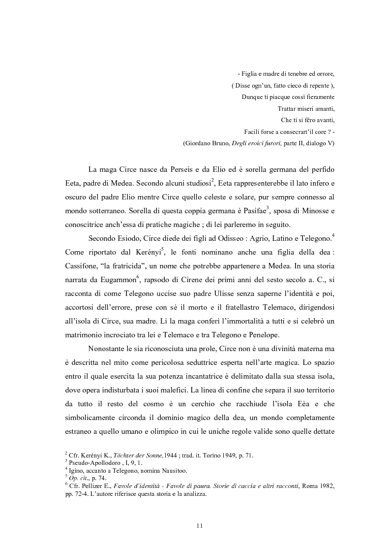 Anteprima della tesi: La figura della maga nel mito greco, Pagina 7