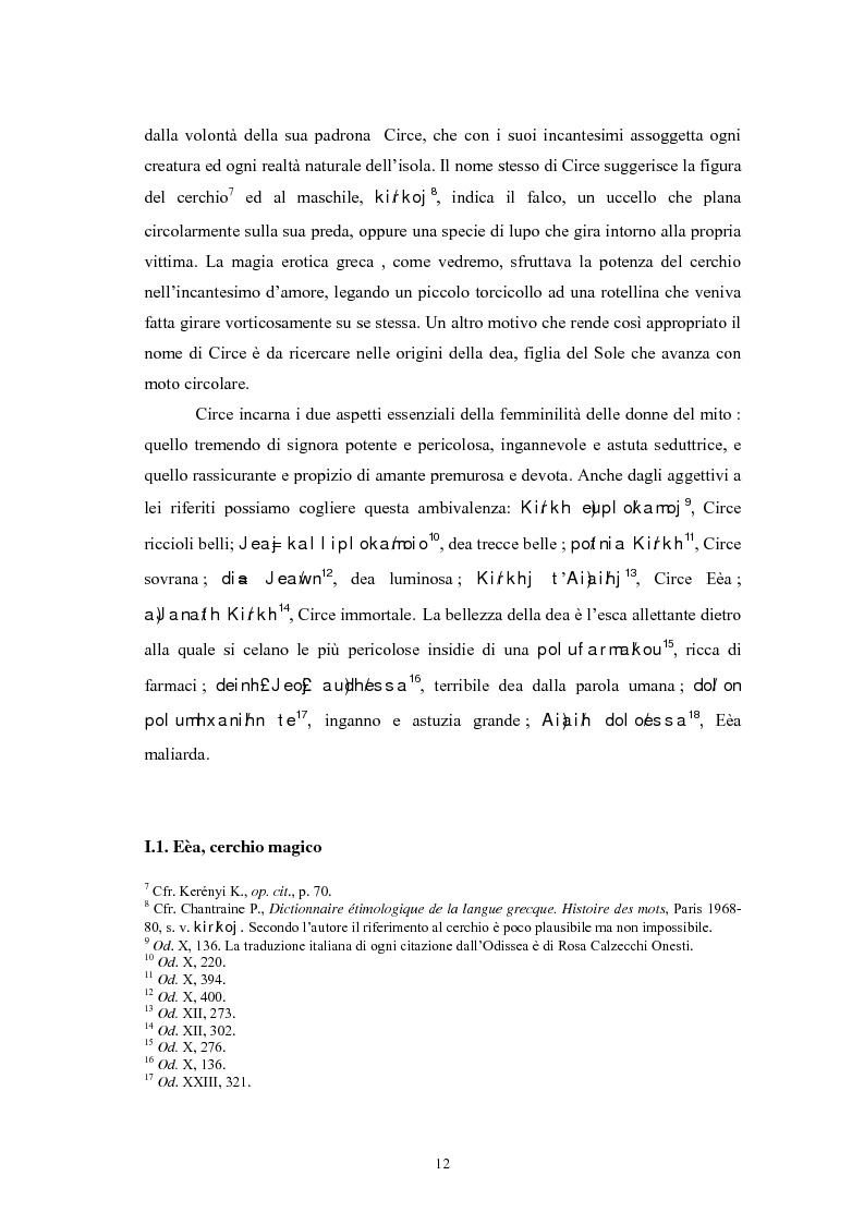 Anteprima della tesi: La figura della maga nel mito greco, Pagina 8