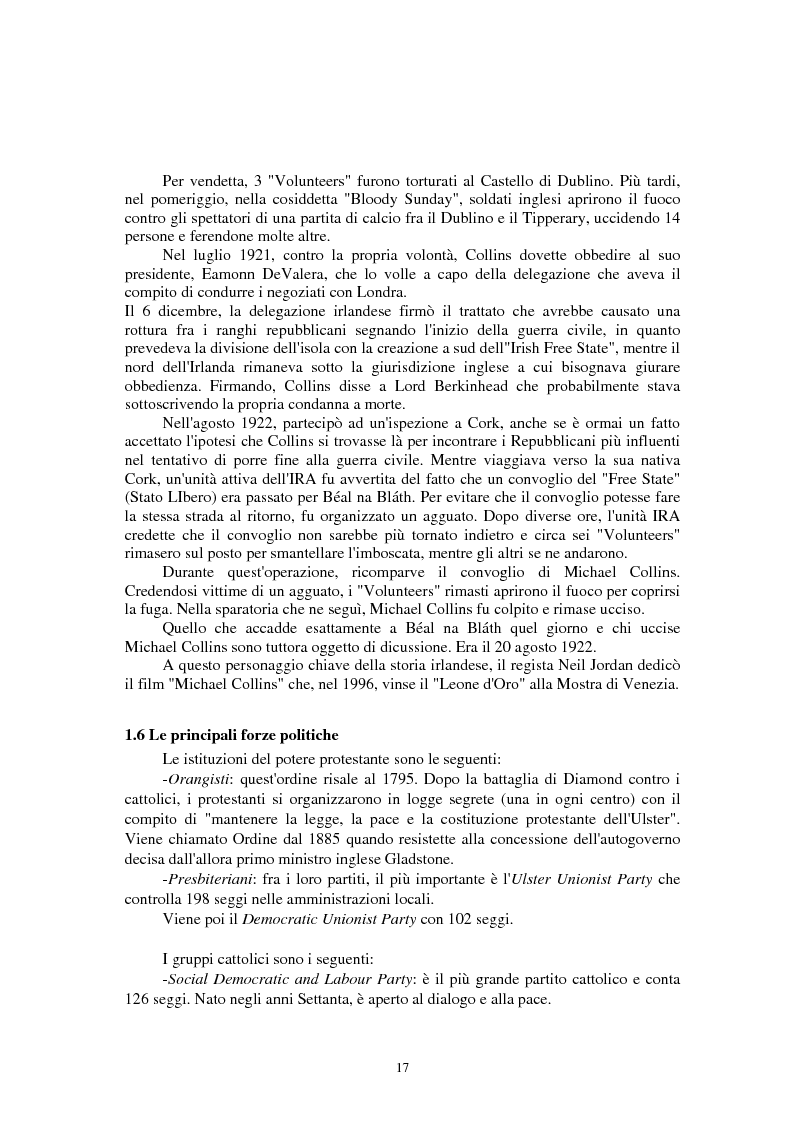 Anteprima della tesi: La questione irlandese sui quotidiani inglesi degli ultimi vent'anni, Pagina 13