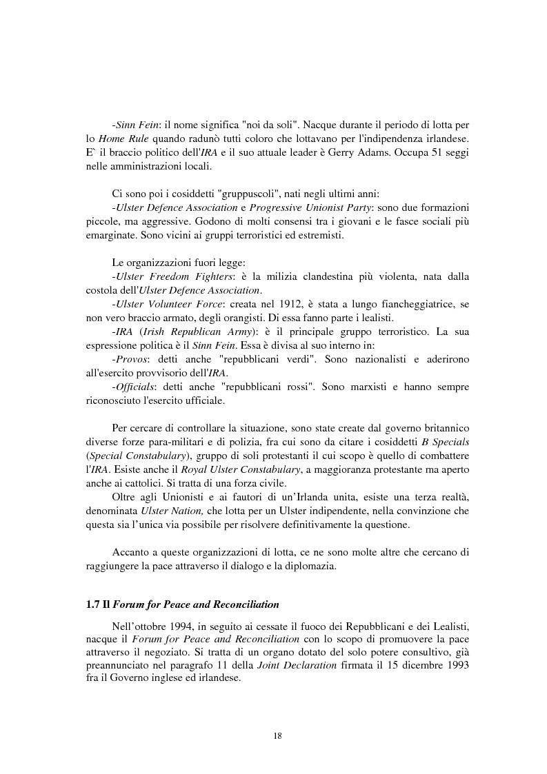 Anteprima della tesi: La questione irlandese sui quotidiani inglesi degli ultimi vent'anni, Pagina 14