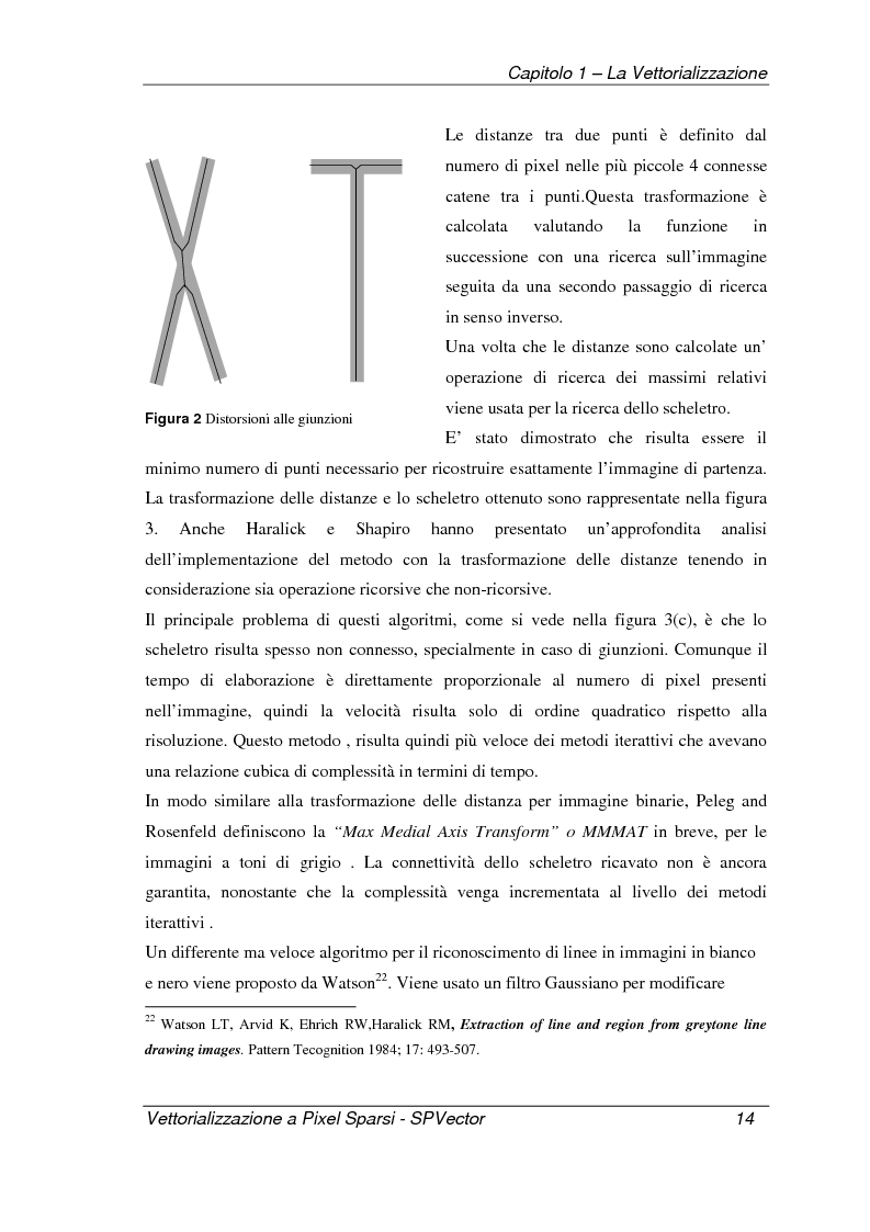 Anteprima della tesi: Applicazione per la vettorializzazione di immagini a pixel sparsi: SPVector, Pagina 11