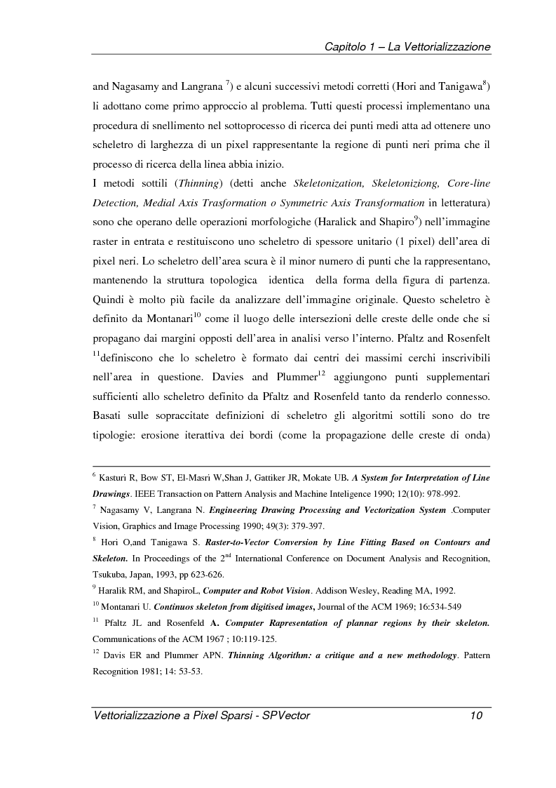 Anteprima della tesi: Applicazione per la vettorializzazione di immagini a pixel sparsi: SPVector, Pagina 7
