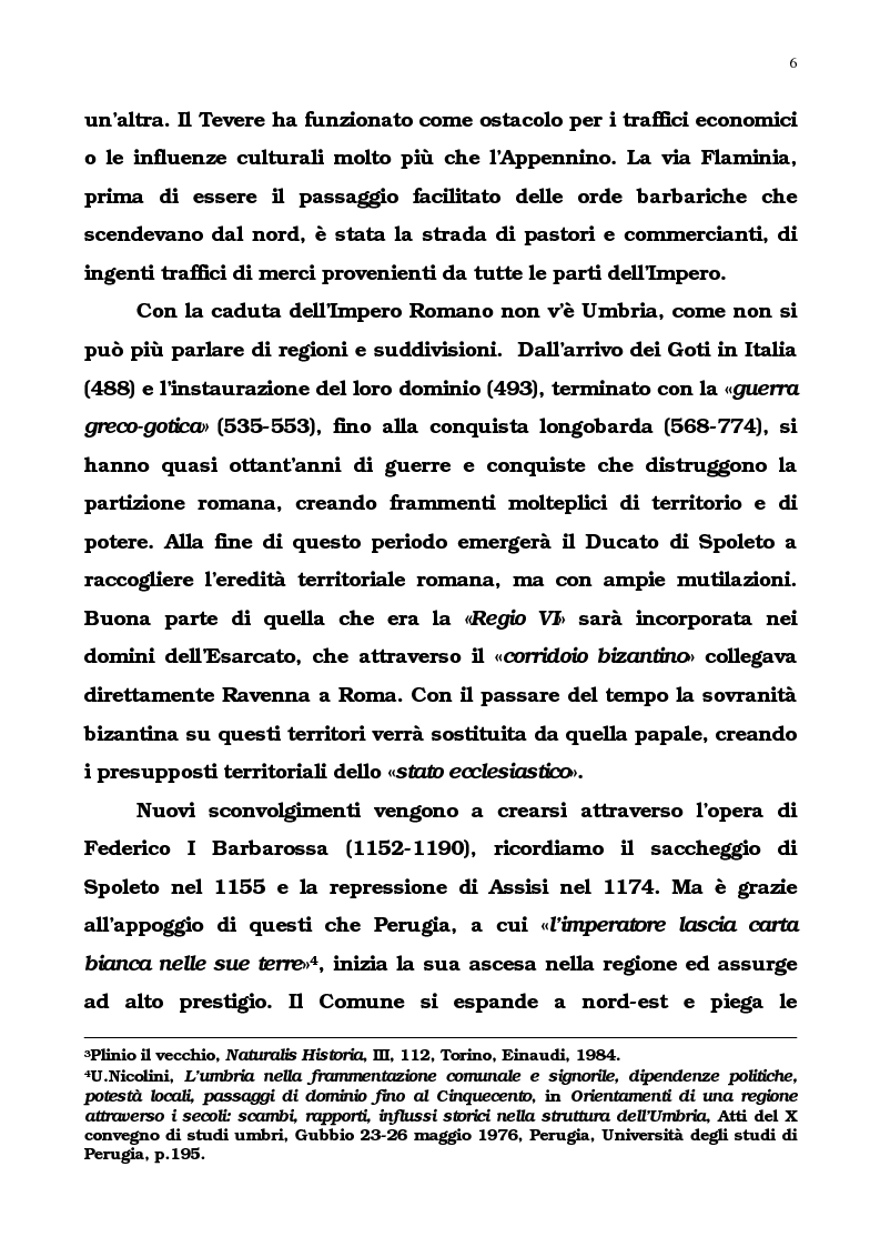 Anteprima della tesi: L'Umbria di Cipriano Piccolpasso, Pagina 4
