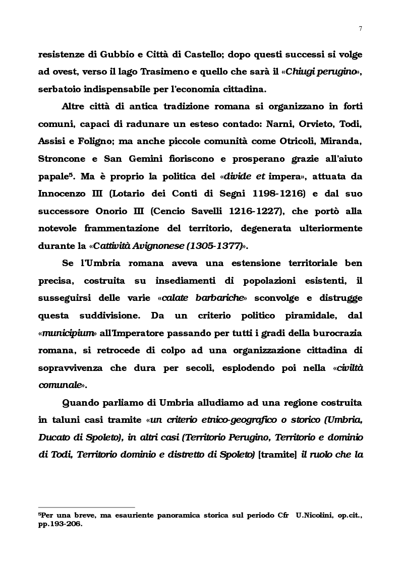 Anteprima della tesi: L'Umbria di Cipriano Piccolpasso, Pagina 5