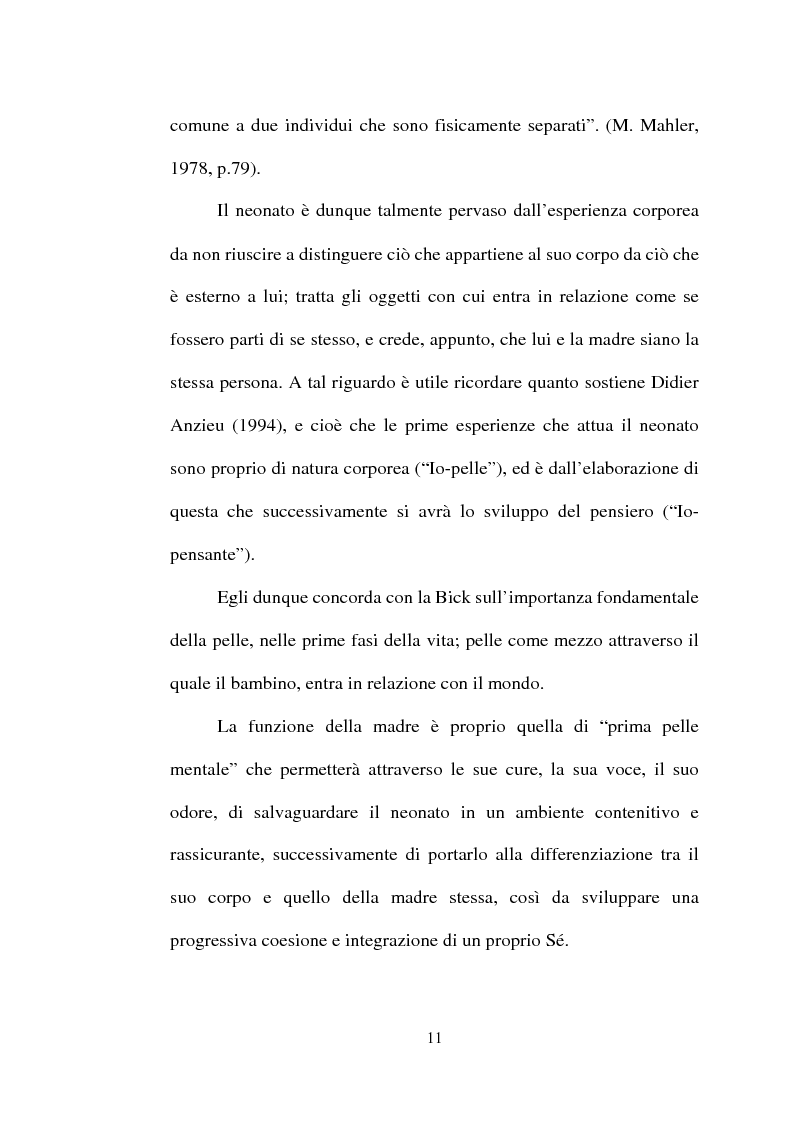 Anteprima della tesi: La dinamica mente-corpo in gravidanza. Un'indagine empirica su un gruppo di gestanti attraverso il test di Rorschach, Pagina 11