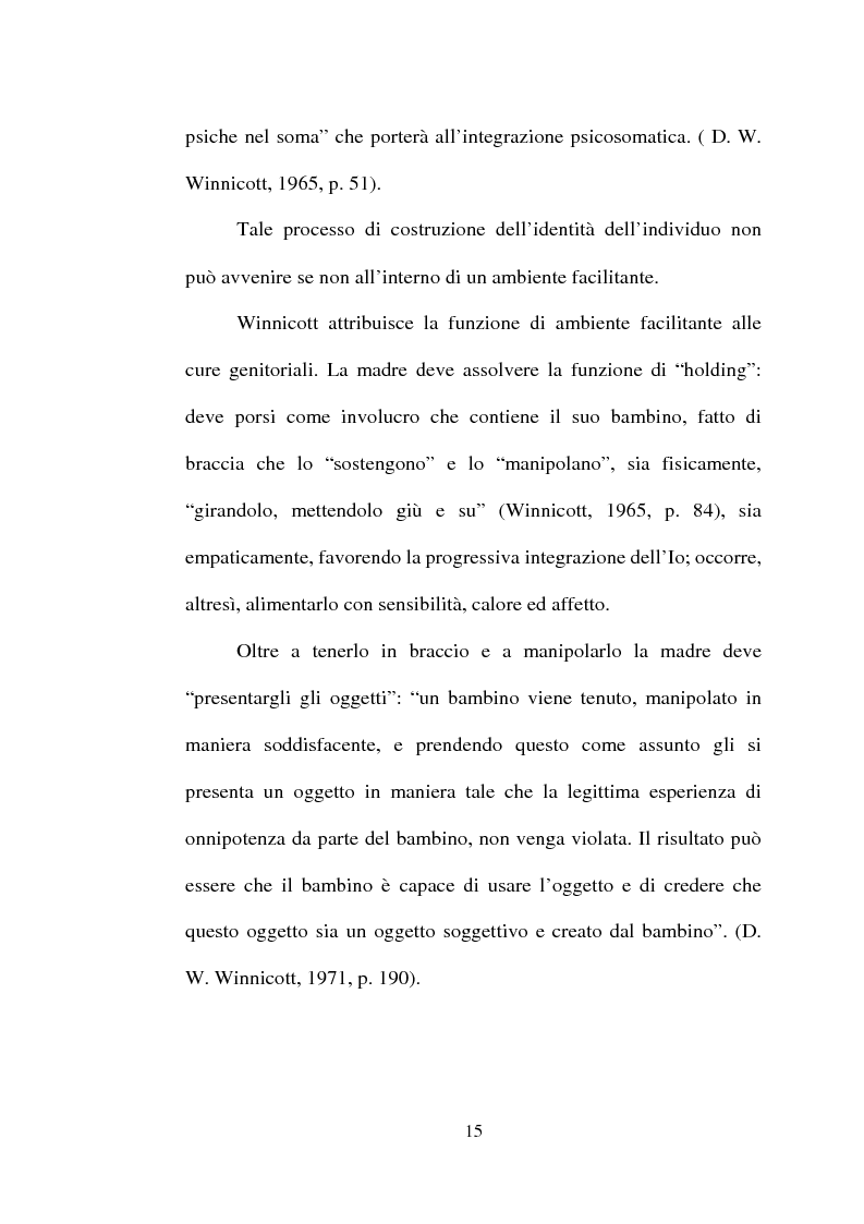 Anteprima della tesi: La dinamica mente-corpo in gravidanza. Un'indagine empirica su un gruppo di gestanti attraverso il test di Rorschach, Pagina 15