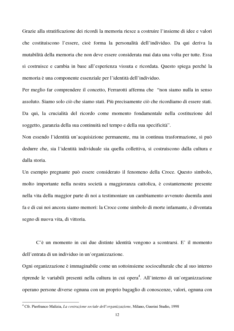 Anteprima della tesi: La gestione strategica della corporate identity, Pagina 7