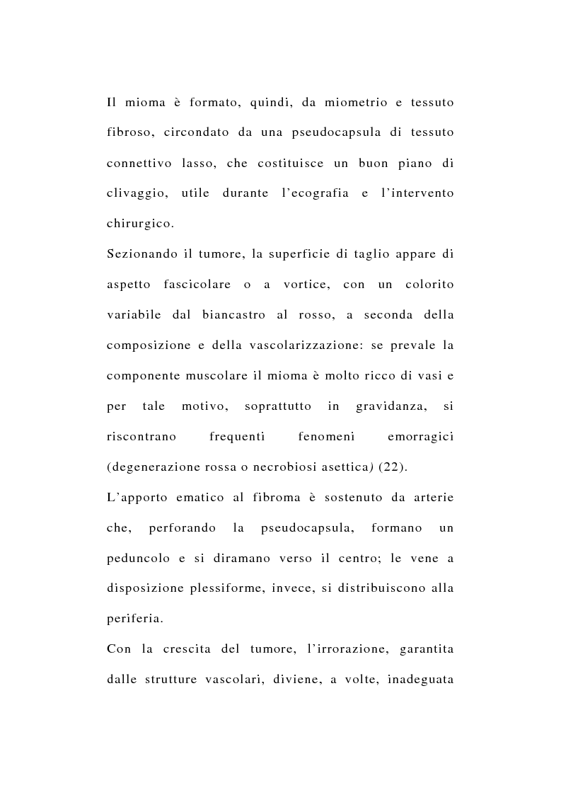 Anteprima della tesi: Risultati morfologici, funzionali e soggettivi degli interventi conservativi dell'utero, Pagina 2