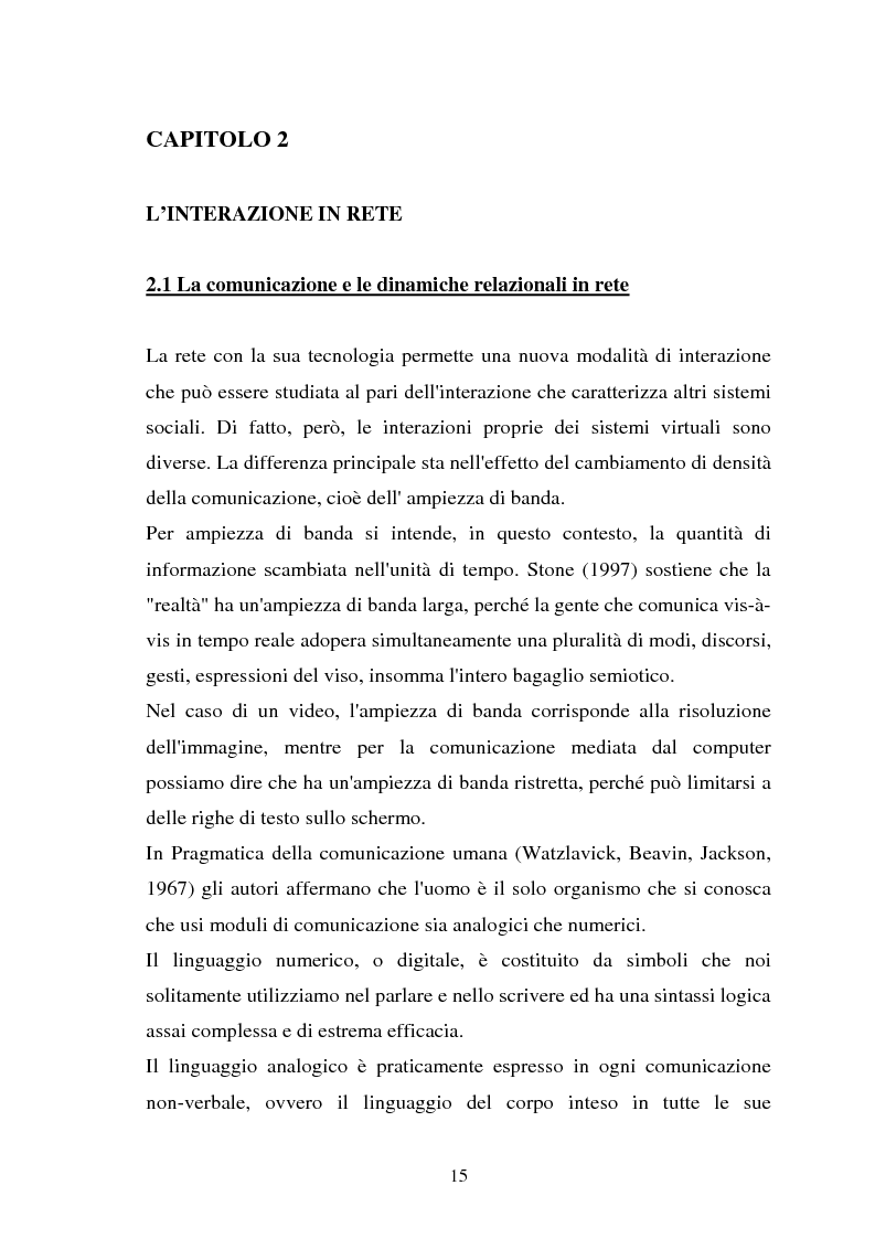 Anteprima della tesi: Internet come strumento e risorsa per lo psicologo clinico, Pagina 11