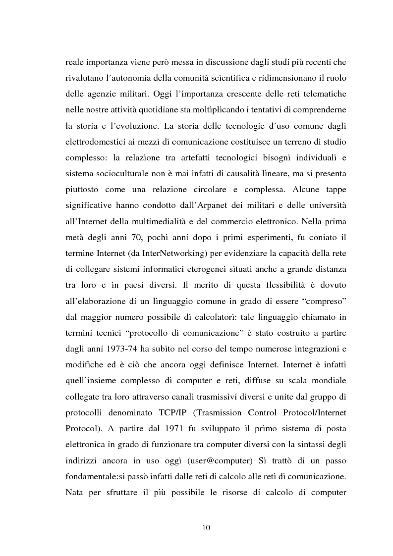 Anteprima della tesi: Internet come strumento e risorsa per lo psicologo clinico, Pagina 6
