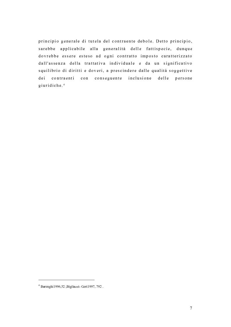 Anteprima della tesi: I contratti dei consumatori, Pagina 4