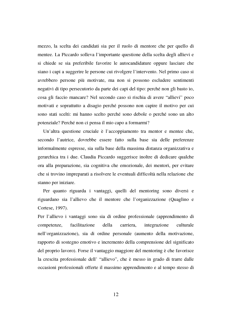 Anteprima della tesi: Counseling e coaching per la formazione dei manager: l'esperienza di Bayer, Pagina 10