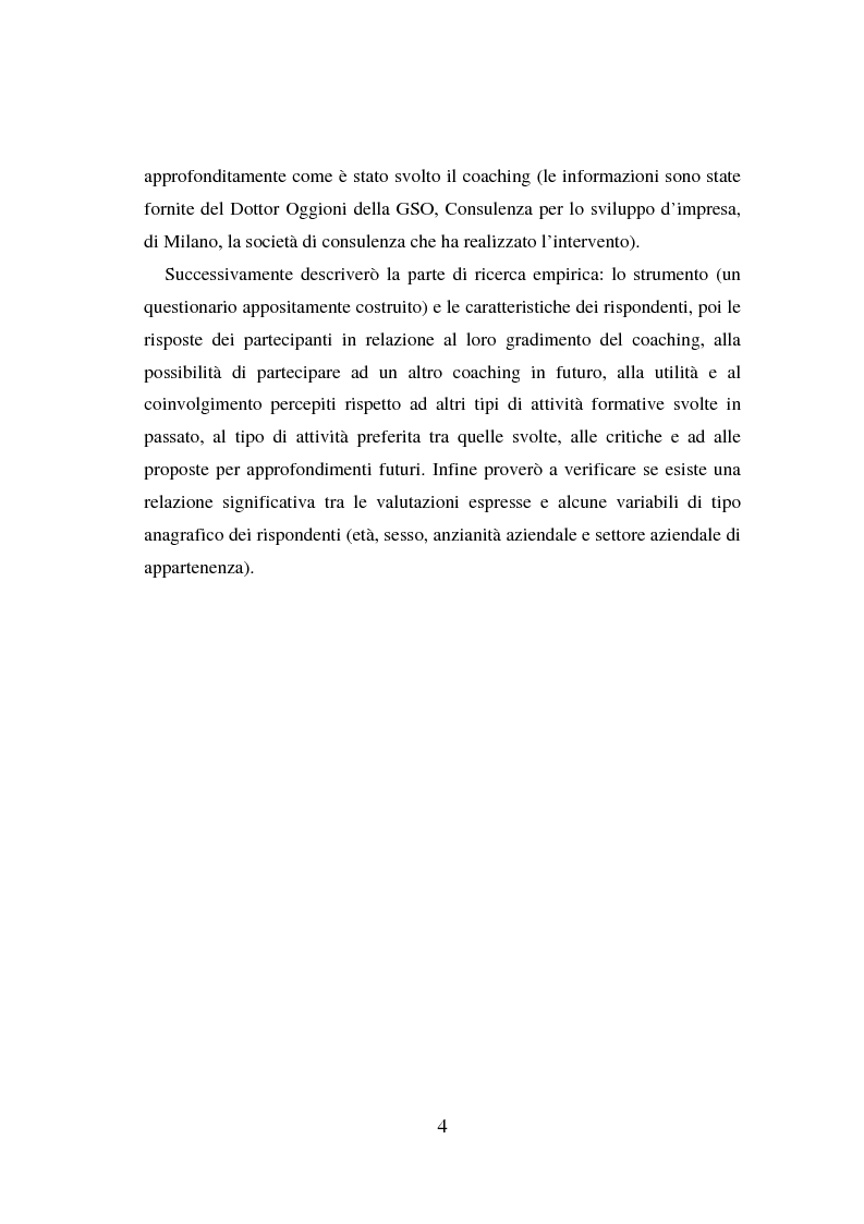 Anteprima della tesi: Counseling e coaching per la formazione dei manager: l'esperienza di Bayer, Pagina 2