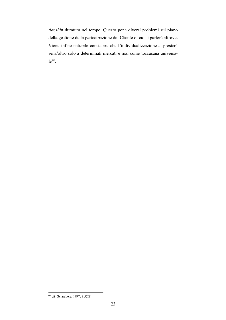 Anteprima della tesi: The One-Customer-Segment: la personalizzazione come fattore critico di successo dei servizi su Internet, Pagina 15