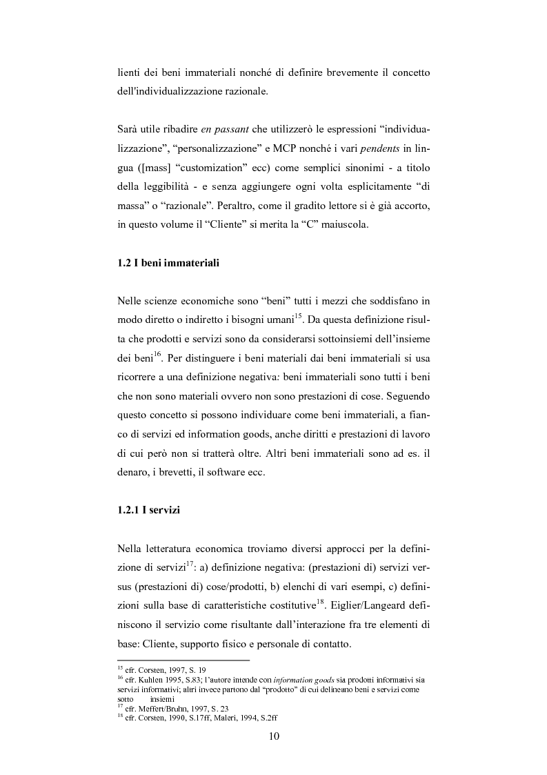 Anteprima della tesi: The One-Customer-Segment: la personalizzazione come fattore critico di successo dei servizi su Internet, Pagina 2