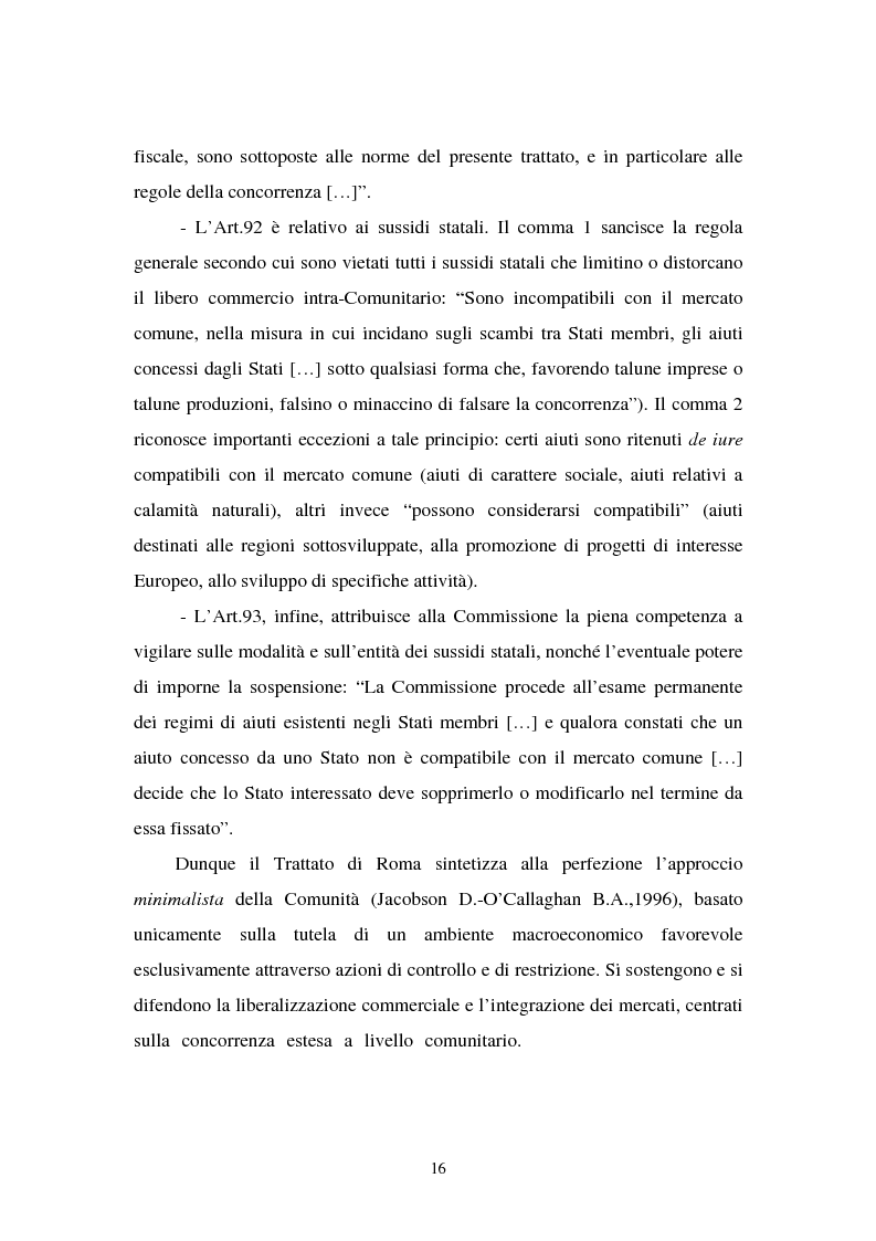 Anteprima della tesi: Le politiche industriali della Comunità Europea - Il settore tessile, Pagina 12