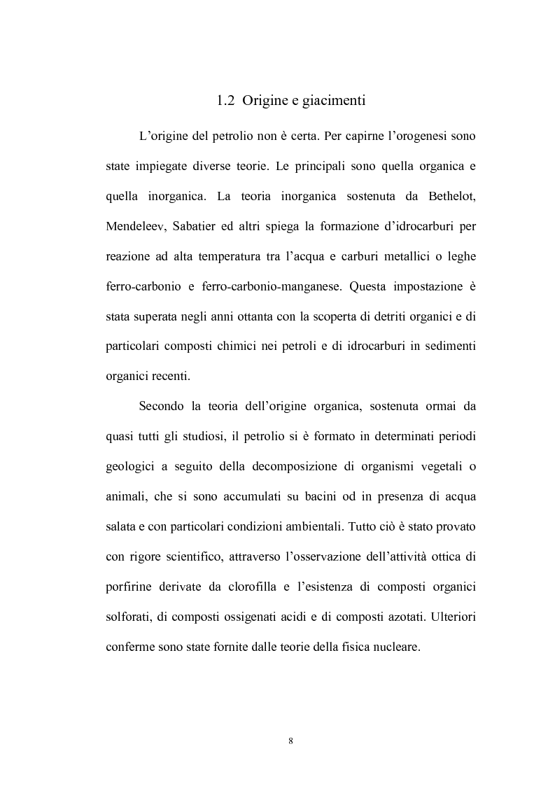 Anteprima della tesi: La merce petrolio, le fluttuazioni di prezzo e operazioni di hedging, Pagina 7