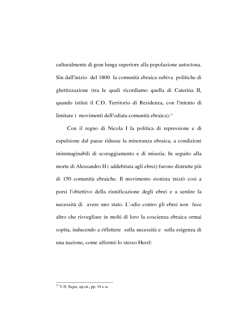 Anteprima della tesi: La questione dei rifugiati palestinesi e l'intervento dell'Onu, Pagina 12