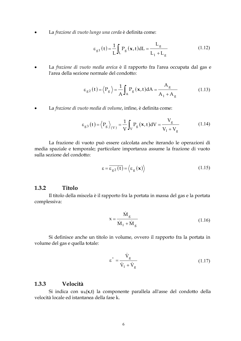 Anteprima della tesi: Indagine sperimentale del flusso bifase acqua-aria in regime intermittente entro condotti orizzontali, Pagina 5