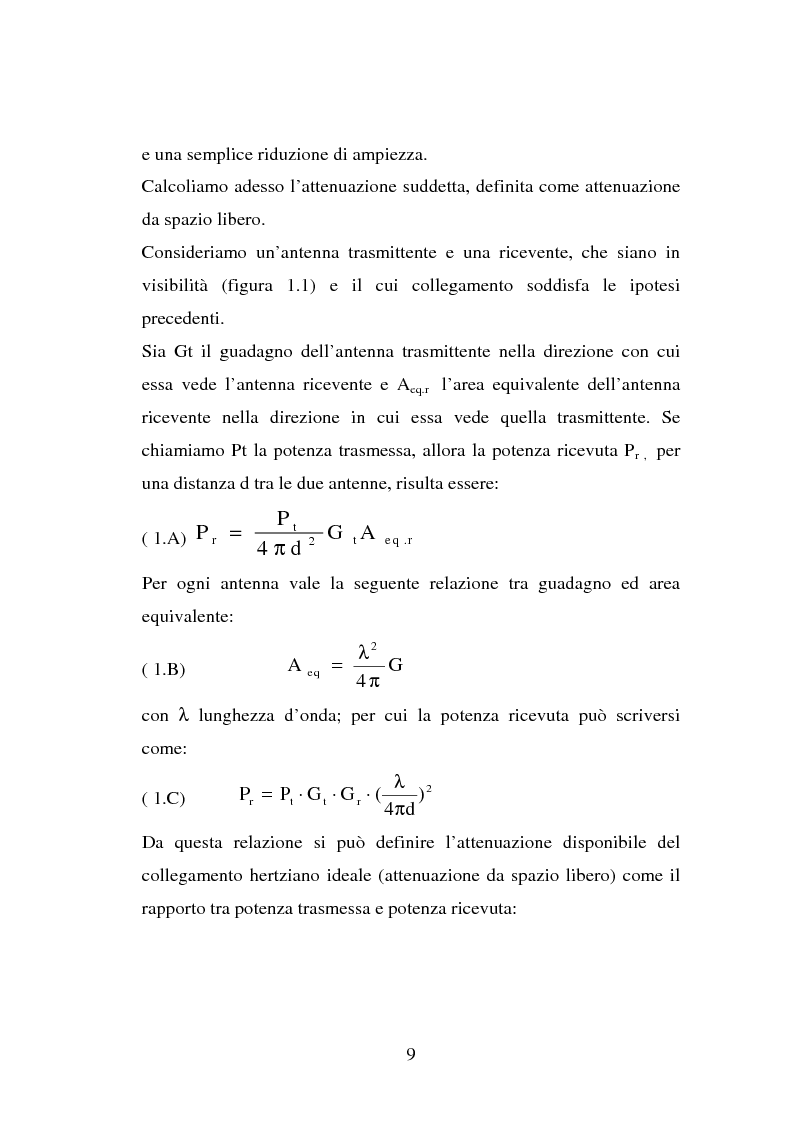 Anteprima della tesi: Sviluppo ed implementazione software di metodi UTD ray-tracing di previsione di propagazione elettromagnetica nel campo della telefonia cellulare in ambiente urbano, Pagina 8