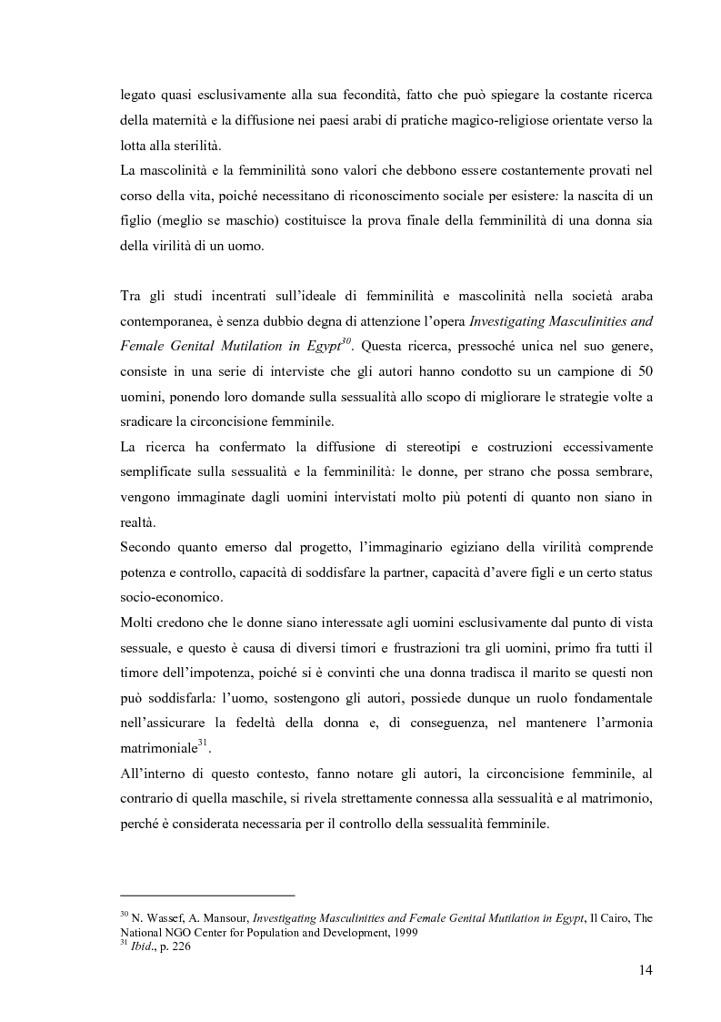Anteprima della tesi: Hiv e Aids in Egitto: materiali per la prevenzione. Un approccio culturale, Pagina 14