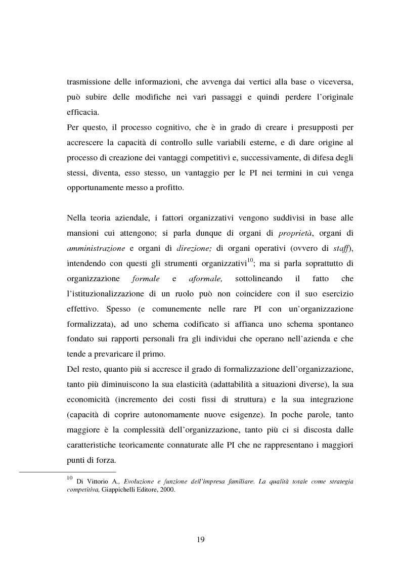 Anteprima della tesi: Piccole imprese e competitività: il ruolo dei parchi scientifici e tecnologici, Pagina 15