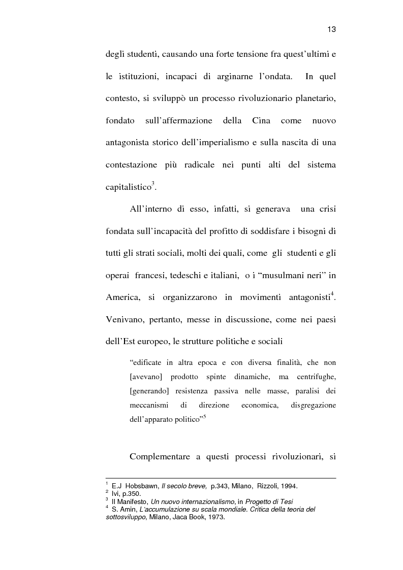 Anteprima della tesi: Sindacato e terrorismo in Italia dalla strage di piazza Fontana all'assassinio Moro, 1968-1978, Pagina 10