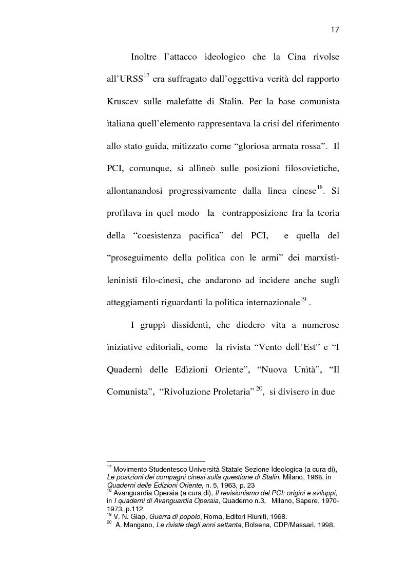 Anteprima della tesi: Sindacato e terrorismo in Italia dalla strage di piazza Fontana all'assassinio Moro, 1968-1978, Pagina 14