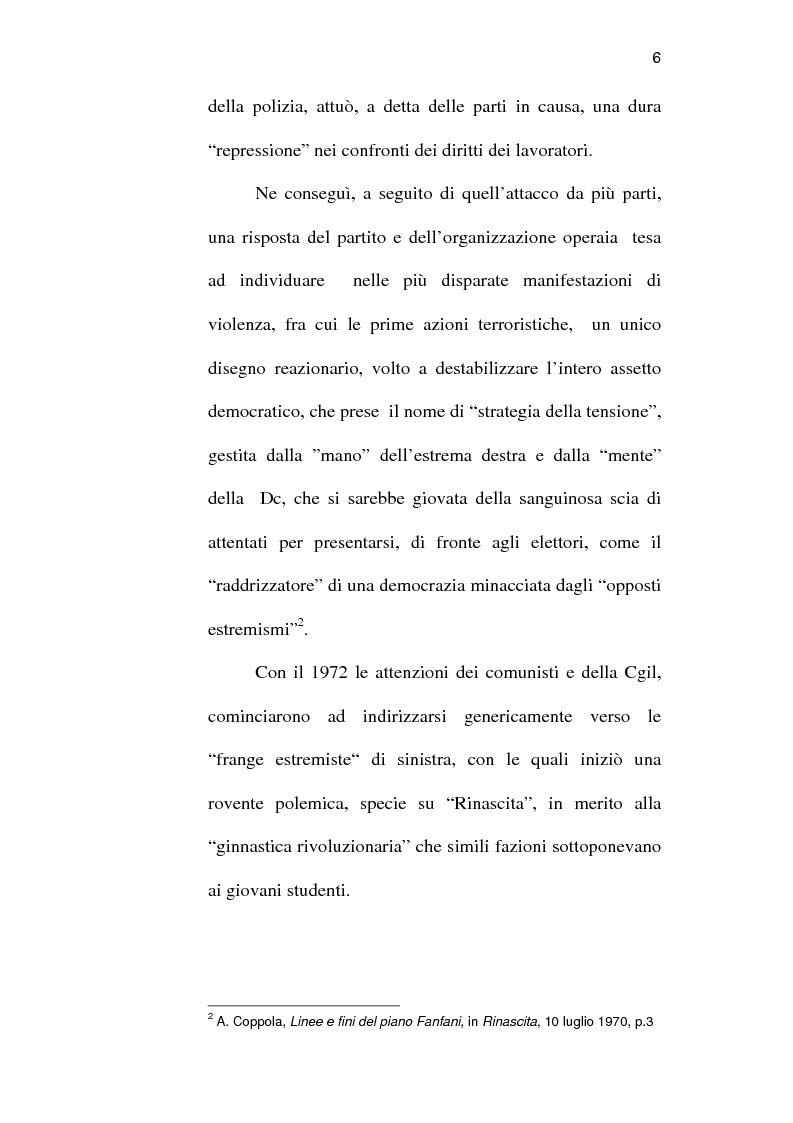 Anteprima della tesi: Sindacato e terrorismo in Italia dalla strage di piazza Fontana all'assassinio Moro, 1968-1978, Pagina 3