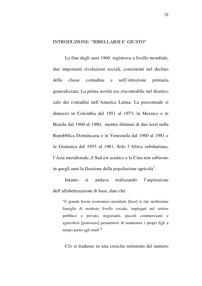 Anteprima della tesi: Sindacato e terrorismo in Italia dalla strage di piazza Fontana all'assassinio Moro, 1968-1978, Pagina 9