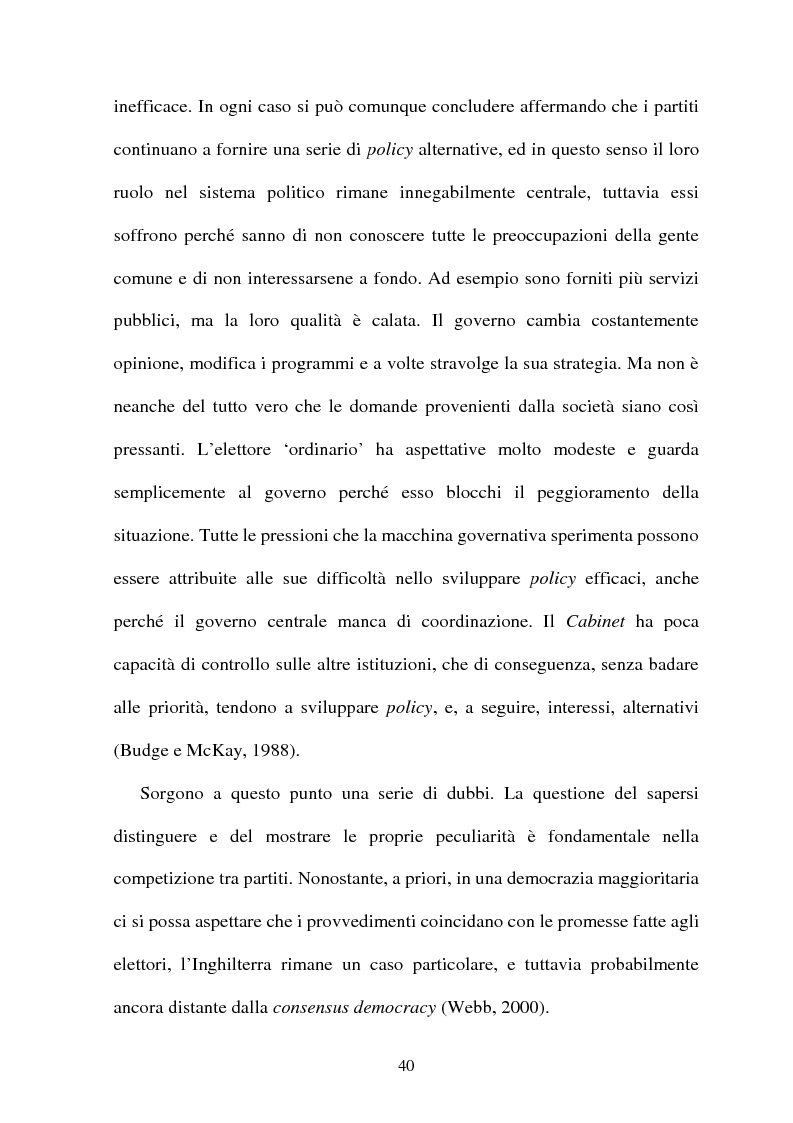 Anteprima della tesi: La difficile esistenza dei Liberal Democrat nel sistema politico inglese, Pagina 11