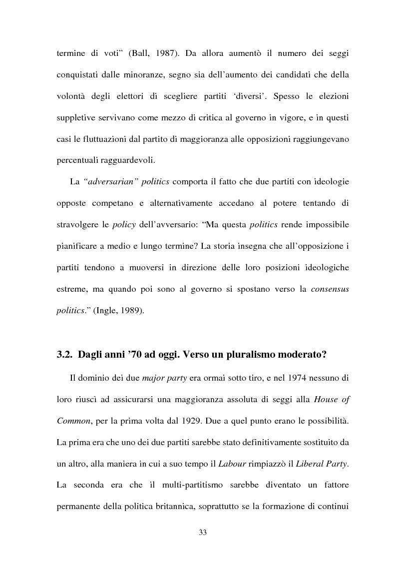 Anteprima della tesi: La difficile esistenza dei Liberal Democrat nel sistema politico inglese, Pagina 4