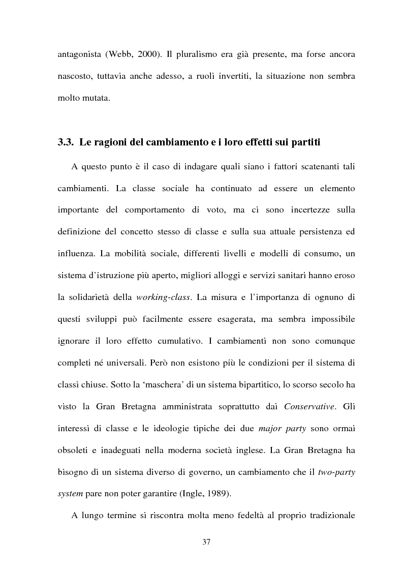 Anteprima della tesi: La difficile esistenza dei Liberal Democrat nel sistema politico inglese, Pagina 8